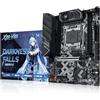 MACHINIST Scheda madre X99 LGA 2011-3 per CPU Intel Xeon E5 V3 V4 e Core i7 serie 5-6a (M-ATX, DDR4 Max 128 GB, NVME M.2, PCIe 3.0, WiFi M.2, Gigabit Network, SATA 3.0, USB 3.0), scheda madre X99 V9S