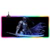 ELLENNE MOUSEPAD XXL RGB LED TAPPETINO GAMING 900X400MM 14 EFFETTI RGB C13 | TAPPETINO RGB XXL - MOUSE PAD DA GAMING 900x400mm con 14 EFFETTI LUCE e 7 COLORI, BASE ANTISCIVOLO, MODERNO, FUTURISTICO