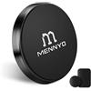 MENNYO Calamite per Cellulare Auto, Supporto Telefono Auto con Placche Metallo incollato al cruscotto | Wall Supporti cellulari Auto Compatibile con iPhone Samsung Galaxy/Note Huawei ECC.