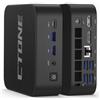 CTONE M3 MINI PC 7330U, 16 GB di RAM e SSD da 512 GB, Win 11 Pro | Mini computer desktop per l'ufficio, la casa e il mondo del lavoro, con tre schermi 4K, Wi-Fi 6 e Bluetooth 5.2