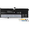 K KYUER L18M4PH0 Batteria per Le-novo Ideapad Yoga C940-14IIL 81Q9 2-in-1 | 14 Laptop 81Q90021GE 81Q90020GE 81Q90022GE 5B10T11585 5B10W67374 5B10T11586 5B10W67180 5B10T11686 L18C4PH0 60Wh 7820mAh