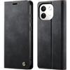owlhold Cover per Xiaomi Redmi Note 17 Pro Max 5G Premium Pelle PU Portafoglio Flip Libro [Antiurto] [Blocco RFID] [Cavalletto] [Carta Fessura] Custodia per Xiaomi Redmi Note 17 Pro Max 5G - Nero