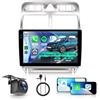 Hodozzy 4G+64G Autoradio pour Peugeot 307 307CC 307SW 2002-2013 Carplay GPS | Android Écran Tactile 9 Pouces Android Auto Sans Fil, Poste Radio Voiture 2 Din Bluetooth DSP WiFi Radio FM RDS SWC Caméra