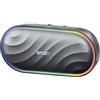 oraolo Casse Bluetooth Portatili Speaker Altoparlante Portatile Impermeabile IPX6 | Suono Stereo Potente da 20W Luci RGB Bluetooth 6.0 Supporto TF Card Impermeabile IPX6 per Esterno Adatto Feste