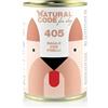 Generico Cibo umido per cani lattina gr 400 Natural Code Maiale con piselli in confezione da 6 pezzi