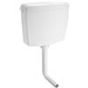 Inbagno Cassetta Scarico WC a Zaino Bianca Doppio Scarico 6/3L | Per WC, A Zaino