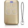 NLDZGA Telecomando per porta da garage 868 MHz, compatibile con Hörmann BS | Telecomando a 4 canali per porta garage Hörmann BS Bisecur HSE1 HSE2 HSE4-868 BS,HS1 HS4 HS5 HSP4 HSD2-868 BS, champagne