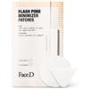 Face D Flash Pore Minimizer Patches Viso Riduzione Immediata Pori Dilatati 4+4 Pezzi