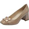 Nero Giardini E409481D Vernice Nudo Decoltè Elegante per Donna Tacco Medio (Taglia 36)