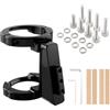 Besttoolifes Staffa in alluminio CNC per Dahon K3 Plus SP18 412 | Alluminio ad alta resistenza, resistente all'ossidazione, uso a lungo termine, adatto ai modelli P8 K3