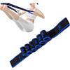 Generic Fascia di resistenza elastica, 8 livelli di resistenza, impugnatura | Fascia elastica per esercizi di stretching per la muscolatura, palestra a casa, pilates, adolescenti, donne, ragazze