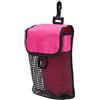 Alomejor Borsa a Rete per Immersione con Fibbia, Attrezzatura Leggera da | Rete in PVC Rinforzato e Tessuto in Nylon, Design con Drenaggio per L'uso Subacqueo, Si Aggancia Al Corpo del Sub, Sostiene