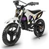 TWOFISH Moto Elettrica per Bambini, Motore Da 350w, Pneumatici Da 14 Pollici, Cambio a 3 Velocità, Autonomia Massima Di 20 Chilometri, Con Sospensioni, Adatta a Bambini Di Altezza Pari O Superiore a 110 Cm