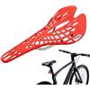 Generic Sella per bicicletta, motivo ragnatela, design cavo, ammortizzante | Seggiolino per bicicletta per sentieri, ghiaia, attività all'aperto, ciclismo a lunga distanza, pendolari quotidiani