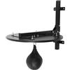 Candygou Speedball - Piattaforma nera da parete, 60 cm, altezza regolabile 30 cm | Speedball - Piattaforma nera da boxe, montaggio a parete, 60 cm, in legno e acciaio, altezza regolabile da 30 cm