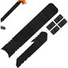 Generico Adesivi per la protezione del della bici, protezione della catena della | Adesivi per bici per per mountain bike downhill trail frame guard