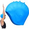 Generic Cuffia da nuoto da uomo, elastica, impermeabile, mantiene i capelli | Bagno per bambini e adulti, capelli lunghi, piscina, spiaggia, protezione impermeabile, per donne, ragazze, sport, nuoto