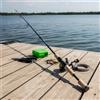 LatoYard Pesca telescopica in carbonio 15M-24M con manico EVA trota e | Esca portatile per spigola, lunghezza di 45 cm, con giunto in metallo sensibile, per pesca in acqua dolce e in mare