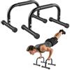 GENERIC Barra Per Flessioni, Barre Parallele Antiscivolo E Barre Per Dip, Attrezzatura Per Calisthenics Resistente 17x10x10 Pollici Per Verticali, Planche Complete E Dip, Allenamento Di Forza Ginnica,