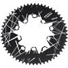 Jotekonoby Corona CNC di precisione 50-58T 110/130BCD Nero | Ideale per salite ripide, lunghe gite, per ciclismo di resistenza, riduce l'affaticamento, migliora l'efficienza