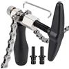 Generico Rompicatena Cutter Portatile Antiscivolo Ergonomico con Manico a T in | Attrezzi per Riparazione Catena Mountain Bike Per Interni Esterni Casa Garage Ciclismo Avventura Viaggio Donna Uomo