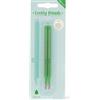 Tinta Unita Set di 2 Refill per Penna Gel Lovely Friends - Inchiostro Verde - compatibile con Legami