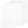 PENPRIS Cartoncino cotone A4 con foglia argento 50 fogli carta cartonata 120gsm | PENPRIS Carta cartonata 21×29,7 CM per arte fai da te, lavoretti per bambini e adulti, scrapbooking PAC12G50