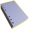 tipome Ricarica ricambio 200 fogli a RIGHE - formato A6 personal 10x17cm per agenda 6 anelli