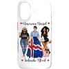 Darling Dogz Custodia per iPhone 17 Americano E Islandese Sangue Nero Donne
