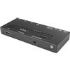 StarTech Switch Video HDMI a 4 Porte, 4K, Commutazione Rapida (VS421HD4KA) | Selettore Automatico, Controllo Seriale, Rilevamento Sorgente, 4x1