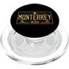 Monterrey License Plate Tees Targa Monterrey Messico Regio Nuevo Leon Norteno PopSockets PopGrip per MagSafe
