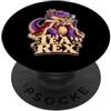 Kattos Tea Rex: il simpatico dinosauro amante del tè PopSockets PopGrip Adesivo