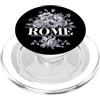 Bahaa's Tee I Love Roma Italia, La Bellezza dei Fiori Roma Italia Graphic PopSockets PopGrip per MagSafe