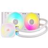 Corsair Dissipatore cpu a liquido Corsair iCue Link Titan 240 RX LCD Rgb/12cm/36dB/300-2100rpm/Bianco [CW-9061025-WW]