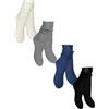 Prisco Calze Cashmere Donna Calzini Lana e Cachemire Termici Invernali Made in Italy Idea Regalo Natale