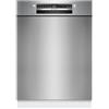 Bosch SMU4EVS08E Serie 4 Lavastoviglie da incasso sottopiano 14 coperti Classe B 44 dB EfficientDry Home Connect (81.5x59.8x57.3 cm) colore Acciaio Spazzolato