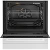 Beko FBE62011WC Cucina 4 Fuochi Gas Forno Elettrico Ventilato 72 L Classe A SteamShine (60x60x85 cm) colore Bianco