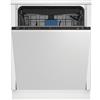 Beko BDIN37530 B300 Lavastoviglie a Scomparsa Totale 15 coperti Classe D 44 dB HygieneIntense SteamGloss (82x60x55 cm) colore Nero