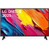 LG 43QNED70A6A QNED70 Smart TV QNED 4K 43'' α7 Gen8 HDR10 Game Optimizer WebOS 25 colore Nero