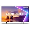 Philips 55PUS8450 Smart TV 55'' QLED 4K UHD Ambilight Titan OS HDR10+ Dolby Atmos Wi-Fi colore Nero