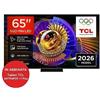 TCL 65C7L tv 65 pollici SQD Mini LED 4K 144Hz Google TV Dolby Vision HDR10+ DVB-T2-S2 nero