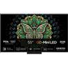 TCL 55C6K PRO Serie C6K PRO TV QD-Mini LED 55'' 4K HDR 144Hz 180 zone di dimming Google TV Dolby Vision Atmos 2.1 Onkyo colore Nero