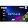 Haier 36200143 M92 Series TV QLED Mini LED Ultra 85'' 4K AI Google TV Dolby Vision IQ KEF Sound 144Hz colore Nero
