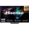 Hisense 20019638 75UR8S TV RGB Mini LED 4K 180 Hz Wi-Fi colore Nero