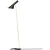 Louis Poulsen - Lampada da lettura orientabile AJ - Nero - Acciaio filato - Designer Arne Jacobsen