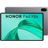 Honor Pad X8a (Solo WiFi, 11", 128 GB, Grigio siderale), Tablet, Argento, Grigio
