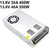 cazitog DC 13.8V 40A 30A Alimentatore Switching AC110V 220V AC-DC 550W 400W Regolatore Trasformatore Controllo Accessi SMPS