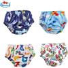 NONE In offerta 10 pezzi/lotto Pannolini lavabili per piscina, tre taglie, riutilizzabili, per neonati, mutandine da nuoto, pannolini da nuoto per bambini da 3-15 kg