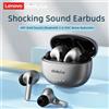 Lenovo LP5 PRO Auricolari wireless Bluetooth 5.4 TWS HiFi Sound Gaming Auricolari sportivi con controllo touch a lunga durata in standby con microfono