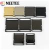 Meetee 2/4 pezzi 30-50mm borsa con fibbia in metallo fibbie a sgancio laterale rapido cinturino per zaino chiusura regolabile collare per cani gancio per tessitura accessori fai da te